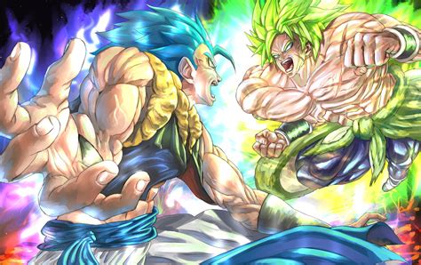 Gogeta Vs Broly 8k Ultra Fond d'écran HD | Arrière-Plan | 8246x5202