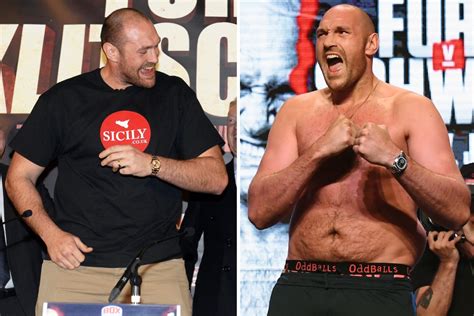 Tyson Fury reveals he used to be embarrassed to take his shirt off but ...