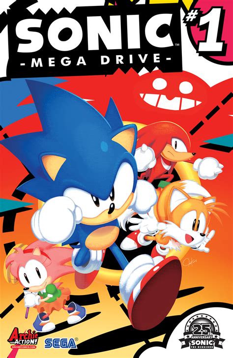 Archie Comics Celebrates 25 Years of Sonic the Hedgehog with SONIC ...