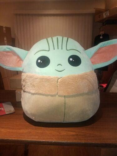 Squishmallow Baby Yoda 20 Inch Jumbo The Mandalorian | #3763636892