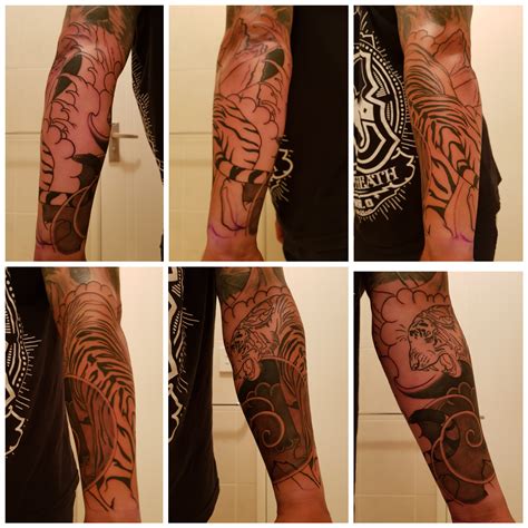 Session 1 of 2. Tiger, japanese sleeve. By brodie leisure. At foothills ...