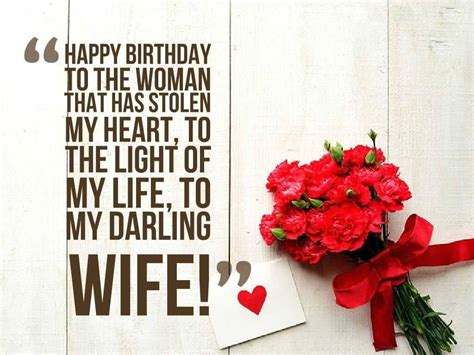 75+ Happy Birthday Wishes For Wife - Status, Quotes, Greeting Cards ...