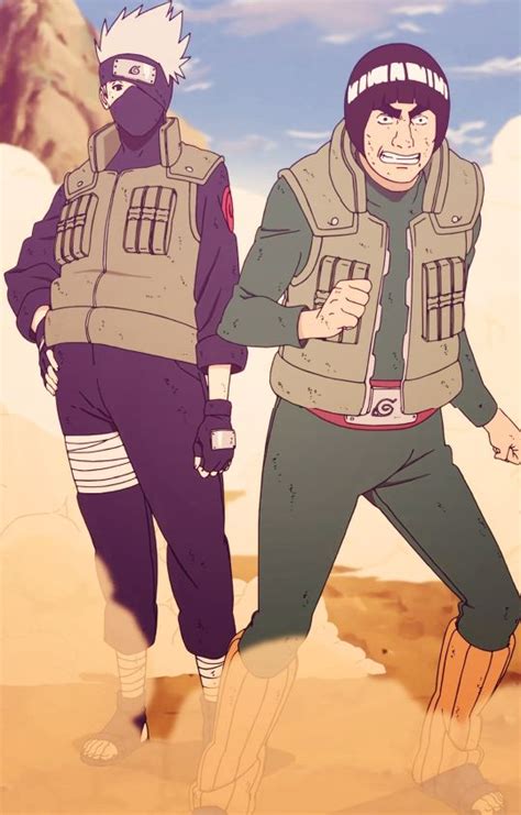 Hatake Kakashi and Might Guy | Kakashi, Kakashi hatake, Naruto boys