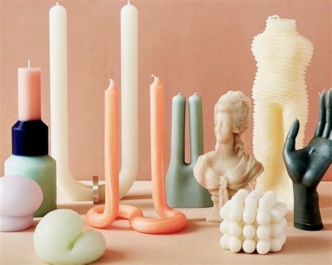 Trendy Sculptural Candles to Elevate Your Space