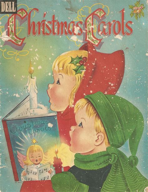 christmas carols | Merry christmas vintage, Vintage christmas cards ...