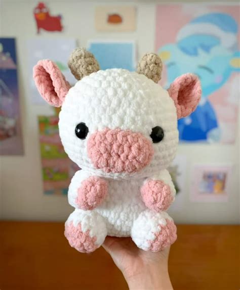 Rose And Lily Amigurumi: Crochet Squishy Cow Free Crochet