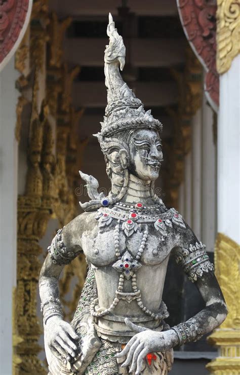 A Kinnara Statue stock image. Image of himavanta, kinnara - 138659009