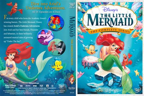 The Little Mermaid - The Complete Series - Custom DVD Cover 1 - TV DVD ...