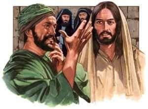 Religious Stock Image Christ Pharisee healed Jesus Heals, Jesus Christ ...