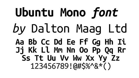 20 Quirky Monospaced Fonts for Personal and Commercial Use - Hongkiat