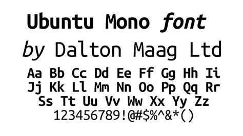 20 Quirky Monospaced Fonts for Personal and Commercial Use - Hongkiat