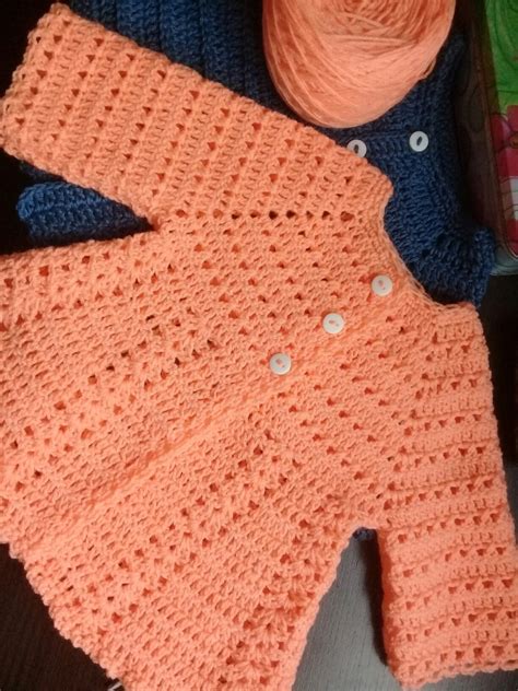 Baby Cardigan Pattern Crochet, Crochet Baby Sweaters, Crochet Baby Girl Dress, Baby Sweater ...