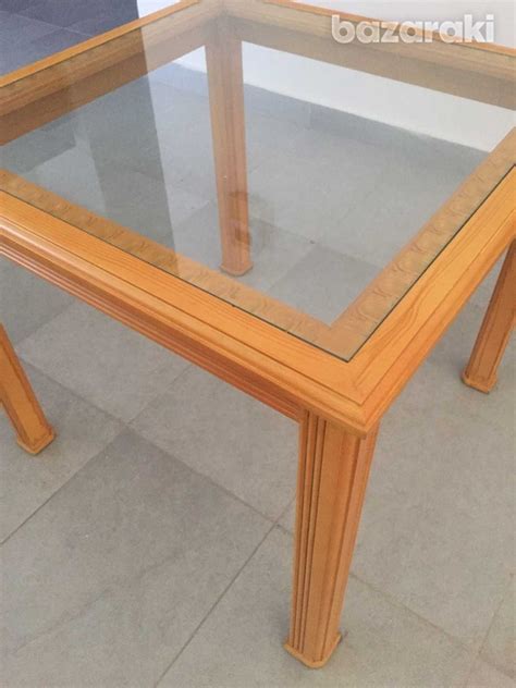 Polished beech wood coffee table set €180 №4497323 in Nicosia - Coffee ...