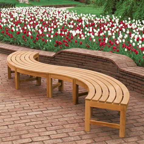 Curved Garden Benches