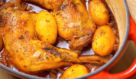 Recette cuisses de poulet en cocotte en fonte | Une recette délicieuse 2024