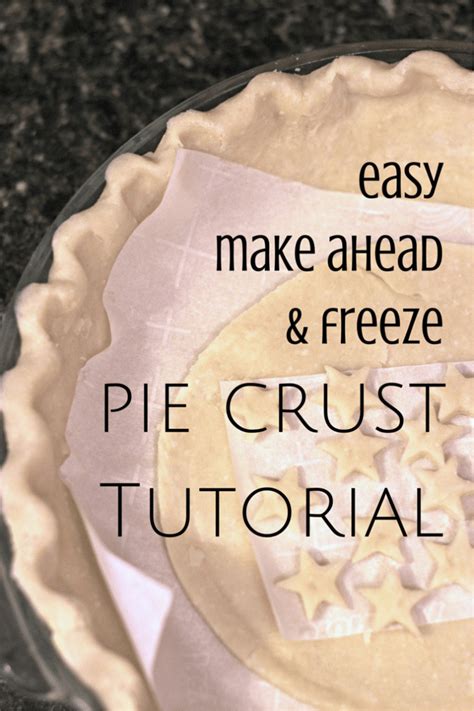 Make Ahead & Freeze Easy Pie Crust Tutorial- Cleverly Simple