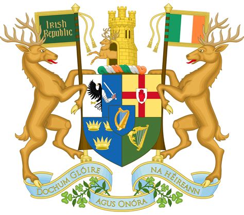 Greater Coat of Arms for Ireland : r/heraldry