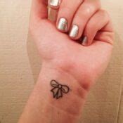 Significado de Tatuagem de Laço (ou fita) - BlendUp Tattoos