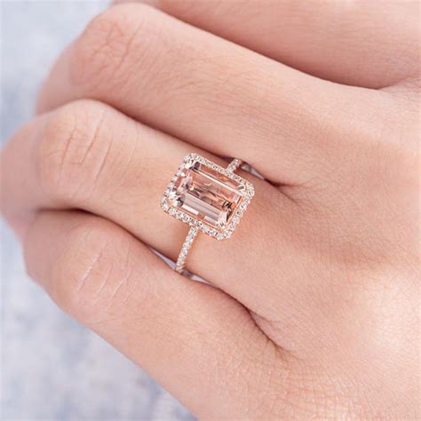 Female Morganite Engagement Ring | ist-internacional.com