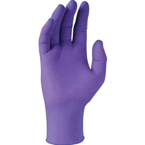 Kimberly-Clark, KCC55080, Purple Nitrile Exam Gloves, 100 / Box, Purple ...