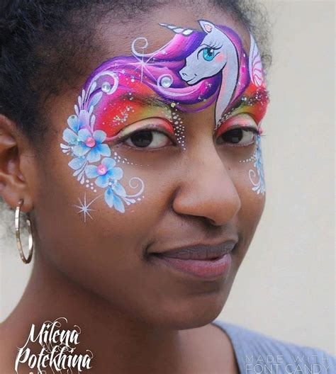 Pin by нира on пони | Face painting, Animal face paintings, Face painting unicorn