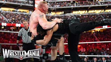 Roman Reigns vs. Brock Lesnar - WWE World Heavyweight Championship ...