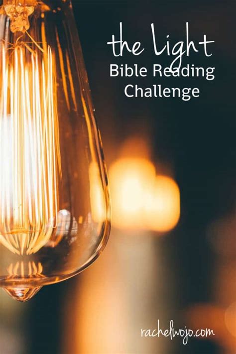 The Light Bible Reading Challenge - Rachel Wojo