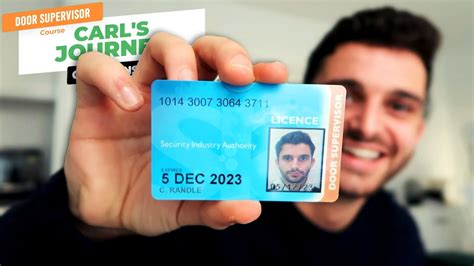 Getting a Door Supervisor Licence - Carl’s Journey - Get Licensed Blog