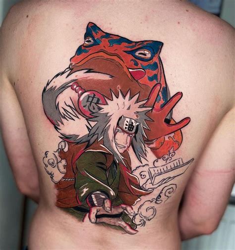 Jiraiya x Gamabunta tattoo idea in 2023 | Naruto tattoo, Tattoos, Frog tattoos