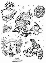 Tattoo Art Coloring Pages At GetColoringscom  Free Printable sketch template