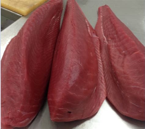 Fresh Tuna Loin Selection over Canned Tuna - Skipjack Tuna Loin, Tuna ...