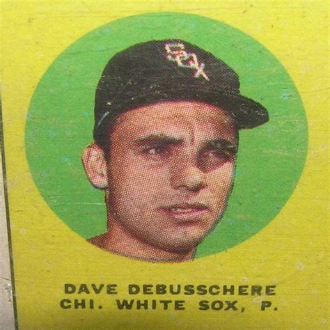 Lot - DAVE DEBUSSCHERE ROOKIE BASEBALL CARD