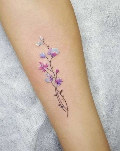 73 Dainty flower tattoos ideas | tattoos, small tattoos, tattoos for women