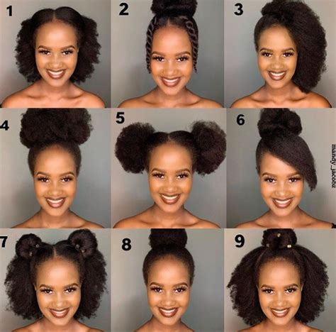 12+ Breathtaking Quick And Easy Natural African American Hairstyles