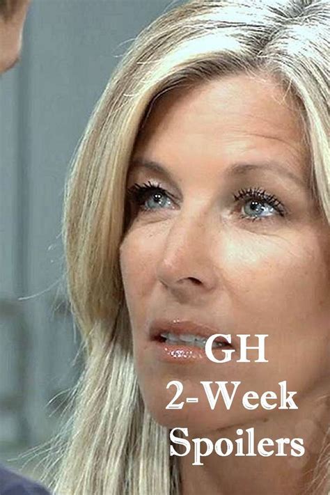 Carly's in peril in General Hospital two week spoilers General Hospital Spoilers, Carly ...