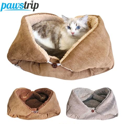 Warm-Thickened-Cat-Bed-Multifunctional-Foldable-Pet-Mat-for-Cats-Small-Dogs-Indoor-Kitten-Bed ...