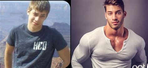 the beauty of male muscle: before-after