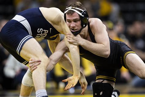 Hawkeye wrestling downs Nittany Lions with late run - The Daily Iowan