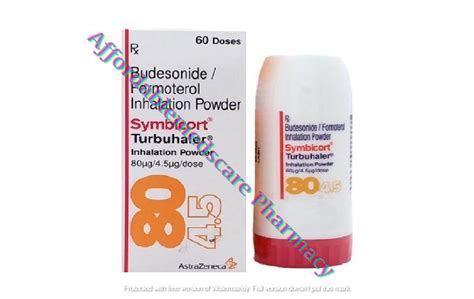 Budesonide Formoterol Inhalation Powder, Treatment: Asthma And Copd, AstraZeneca, Rs 565 /box ...