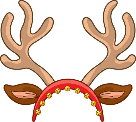 Horn Reindeer Clip Art Image Portable Network Graphic - vrogue.co