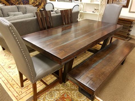 Solid Mango Wood Table $895 and Mango Wood Bench $349 Call if interested #610-993-3300 | Dining ...