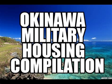 Okinawa Military Housing Compilation - YouTube