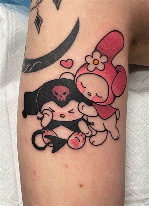 My Melody and Kuromi tattoo | Tattoos, Sanrio, Print tattoos