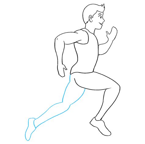 How to Draw a Person Running - Really Easy Drawing Tutorial