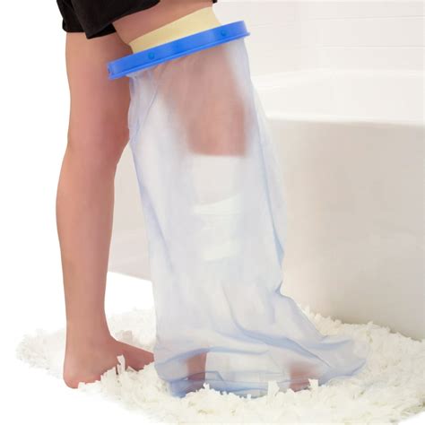 DMI Waterproof Cast Cover for Shower, Long Leg Cast Protector, Adult, 42 Inches, Clear - Walmart ...