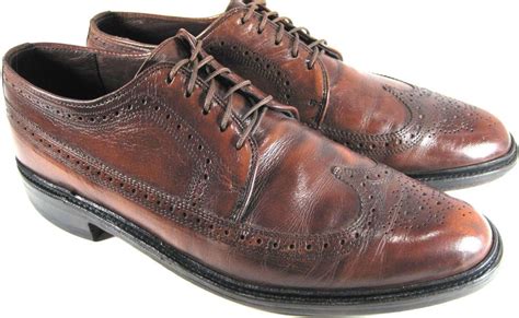 Freeman Men Wingtip Oxford Shoes Size 10.5 Brown Style 8676. #Freeman #Oxfords | Dress shoes men ...