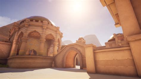 ArtStation - Overwatch Map Study - Relight