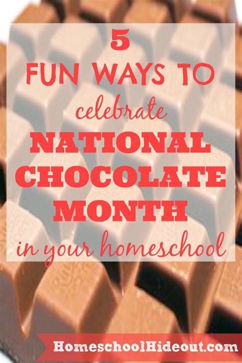 My kids LOVE celebrations and chocolate is WORTH celebrating! Great ...