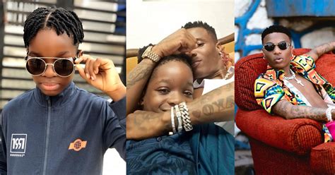 “Guess whose dad won a Grammy award” – Wizkid’s son, Boluwatife celebrates father's win ...