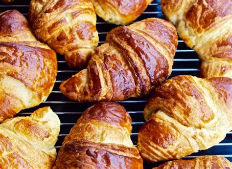 Recipe - Butter Croissants | CookingBites Cooking Forum | Butter croissant, Recipes, Tray bakes